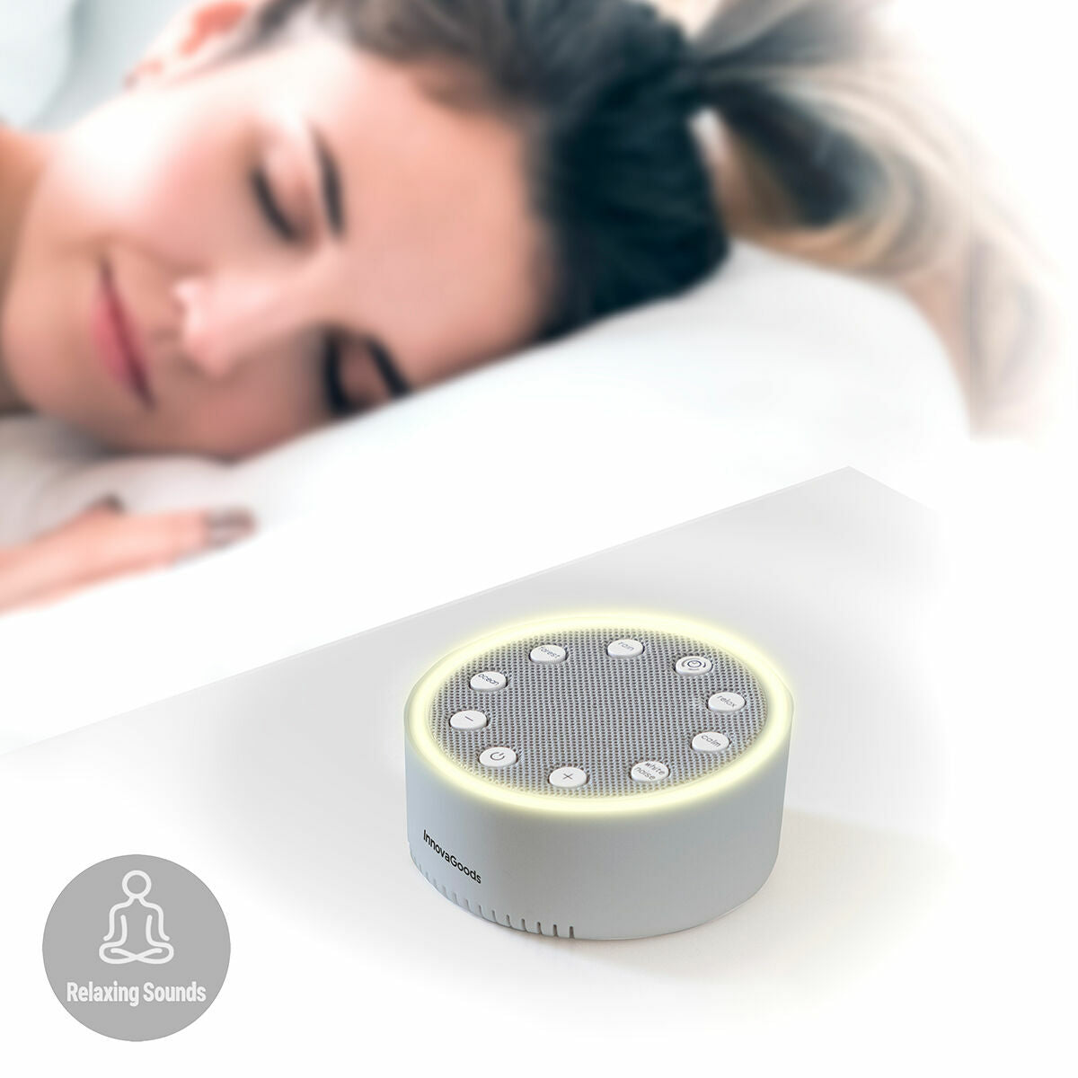 White Noise Sleeping Machine Slewel InnovaGoods-5