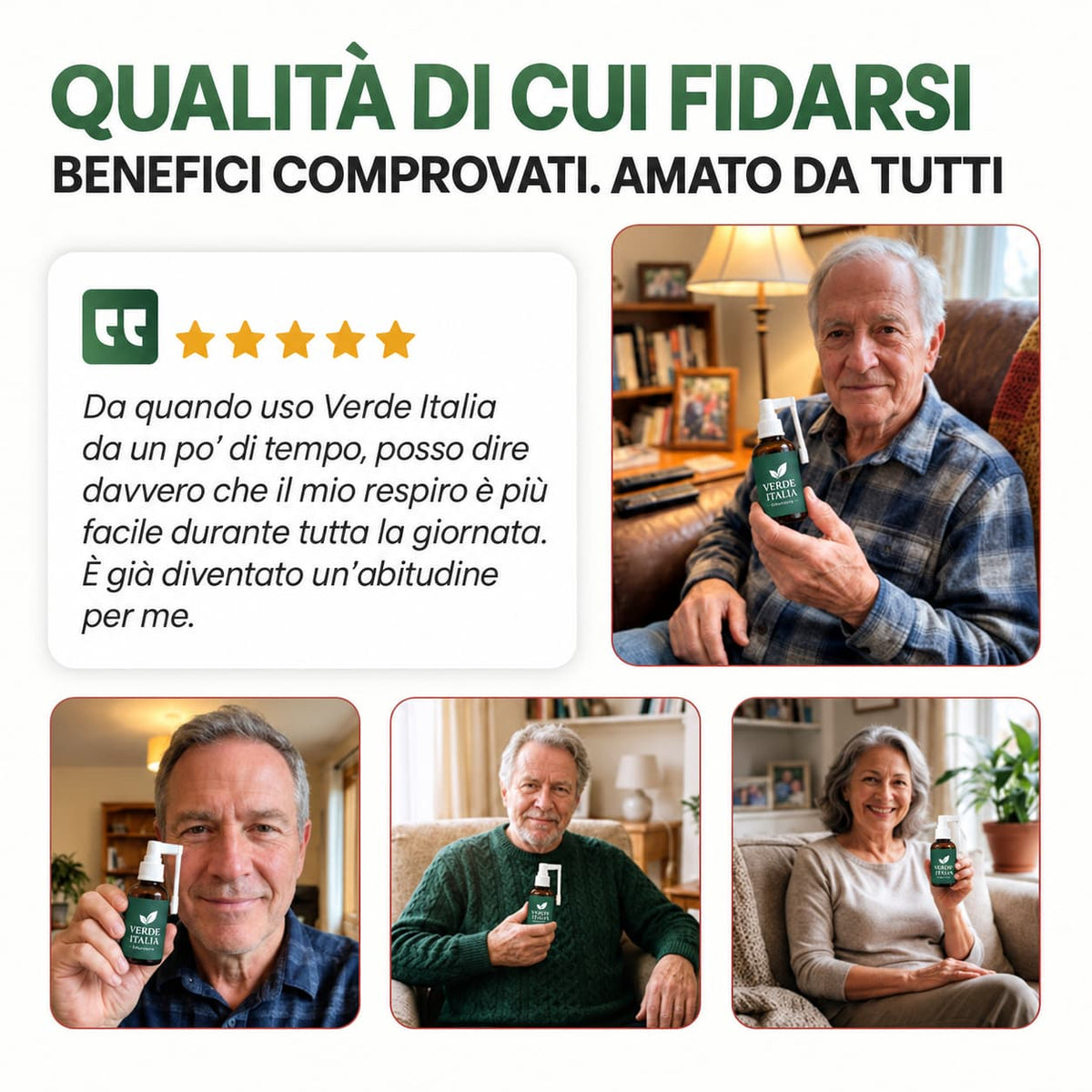 Libera le tue vie respiratorie in 2-4 settimane con lo spray detergente polmonare