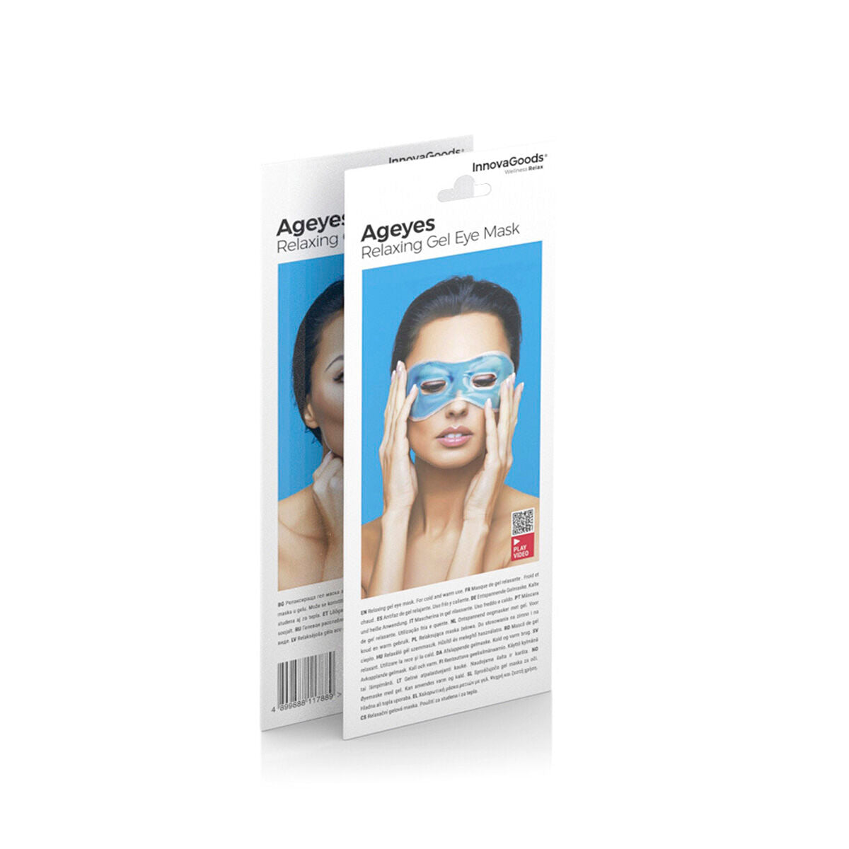 Relaxing Gel Eye Mask Ageyes InnovaGoods-2